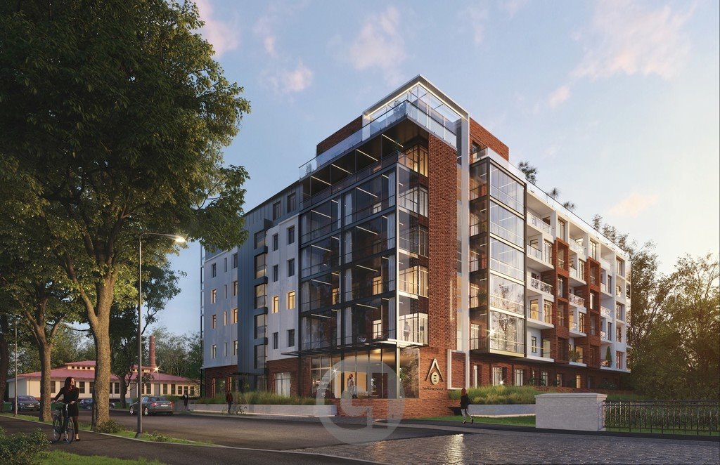 Lokal usługowy 95,49 m2 z dużymi witrynami w nowym apartamentowcu Gorzów Wielkopolski, Śródmieście  95m2 Foto 1