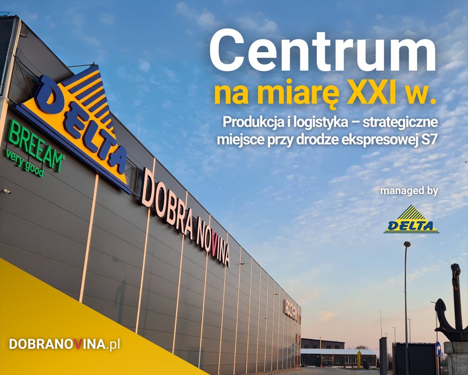 Hala BTS do 15 000 m² przy trasie S7 w Elblągu Elbląg, Nowina 32  15 000m2 Foto 1