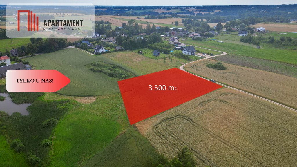 Działka budowlana na sprzedaż Skrzydłowo  3 500m2 Foto 1