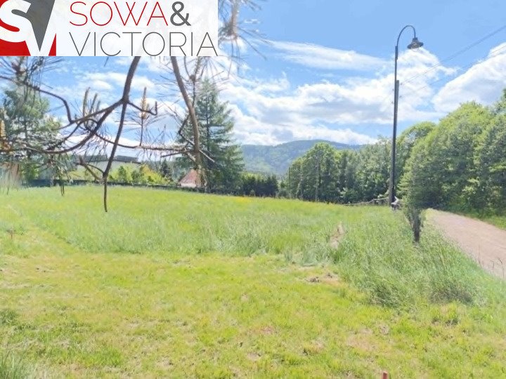 Do sprzedania działka pod dom z mediami i pięknym widokiem Boguszów-Gorce, Kuźnice Świdnickie  1 200m2 Foto 1