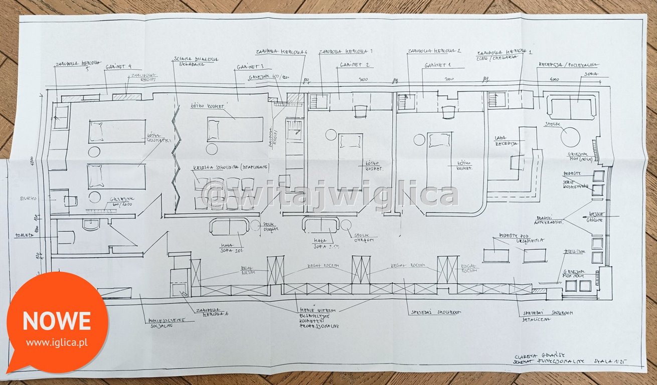 Lokal użytkowy na sprzedaż Gdańsk, Śródmieście, Stara Stocznia  133m2 Foto 4