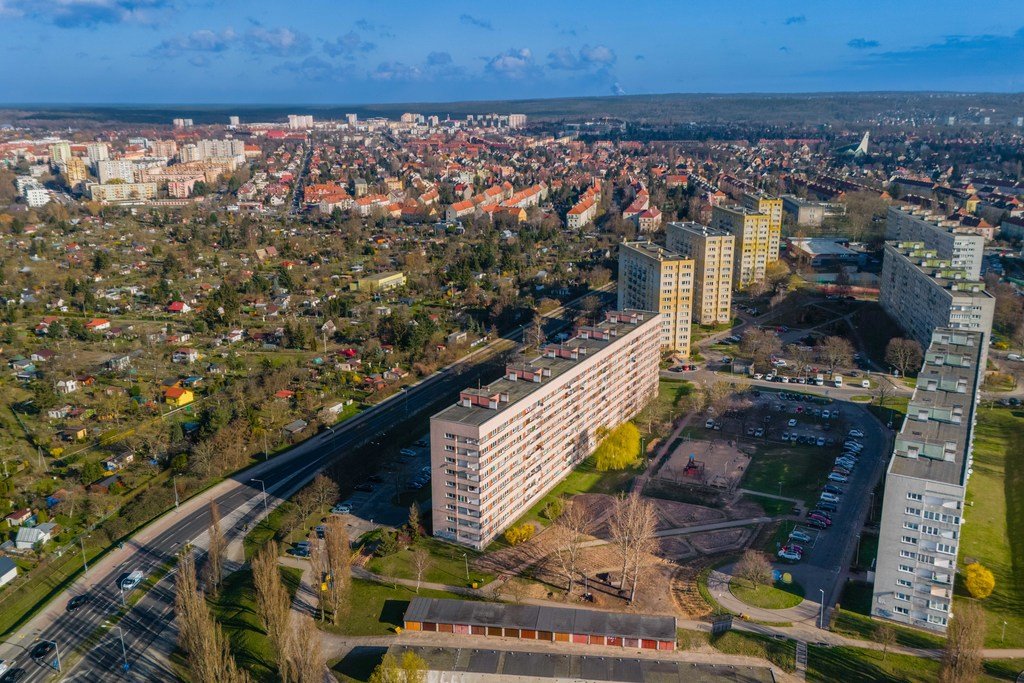 Mieszkanie trzypokojowe na sprzedaż Szczecin, Os. Kaliny, Hieronima Derdowskiego  60m2 Foto 3