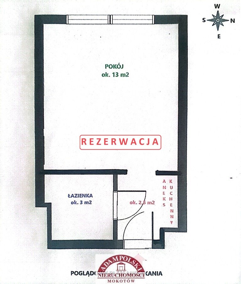 Kawalerka na sprzedaż Warszawa, Ochota, Rakowiec, Racławicka  18m2 Foto 11