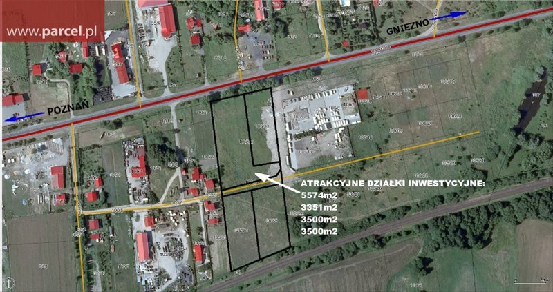 Działka budowlana na sprzedaż Bugaj 3 500m2 Foto 1 Działka budowlana na sprzedaż Bugaj 3 500m2 Foto 1
