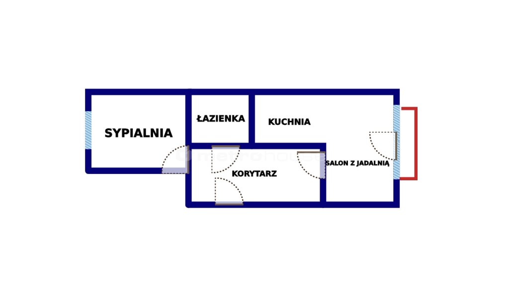 Mieszkanie dwupokojowe na sprzedaż Żory, Osiedle Sikorskiego  46m2 Foto 2