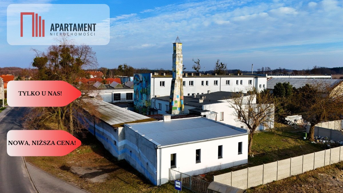 Duży obiekt przemysłowy z biurami i halami w Sławoszowicach Sławoszowice  2 357m2 Foto 1