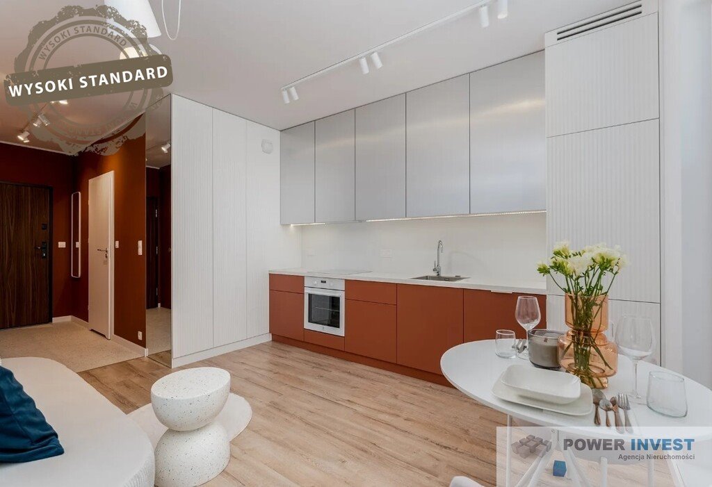 Polecam nowoczesne 25,42 m² apartament z loggią i panoramicznym tarasem Katowice, Olimpijska  25m2 Foto 1