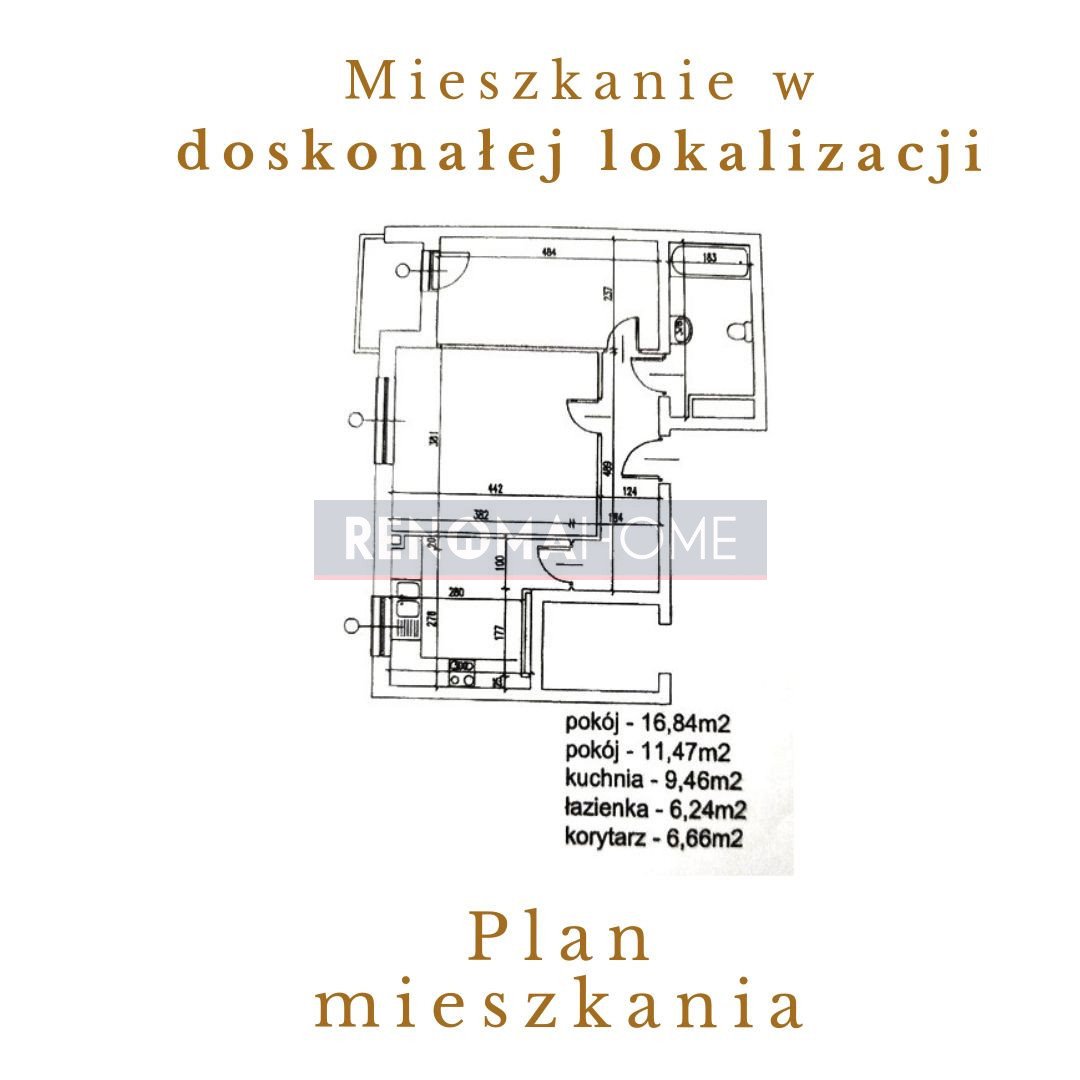 Mieszkanie dwupokojowe na sprzedaż Wrocław, Fabryczna  51m2 Foto 6