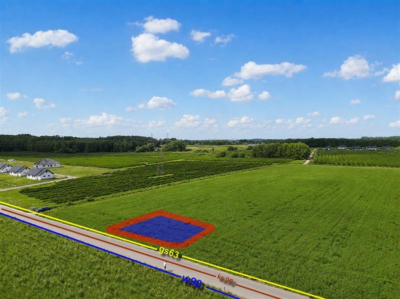 Na sprzedaż działka 1138 m² w Manowie z warunkami zabudowy Manowo, Brzozowa  1 138m2 Foto 1