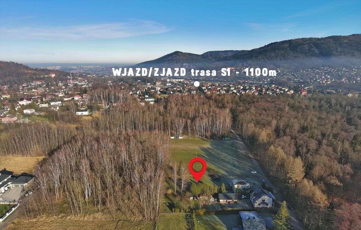 Działka budowlana na sprzedaż Wilkowice, ul. Do Lasku  1 484m2 Foto 9