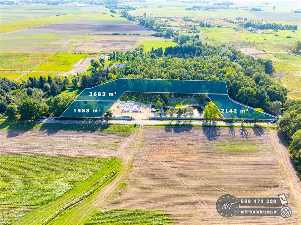 Działka budowlana na sprzedaż Stary Borek  1 553m2 Foto 1