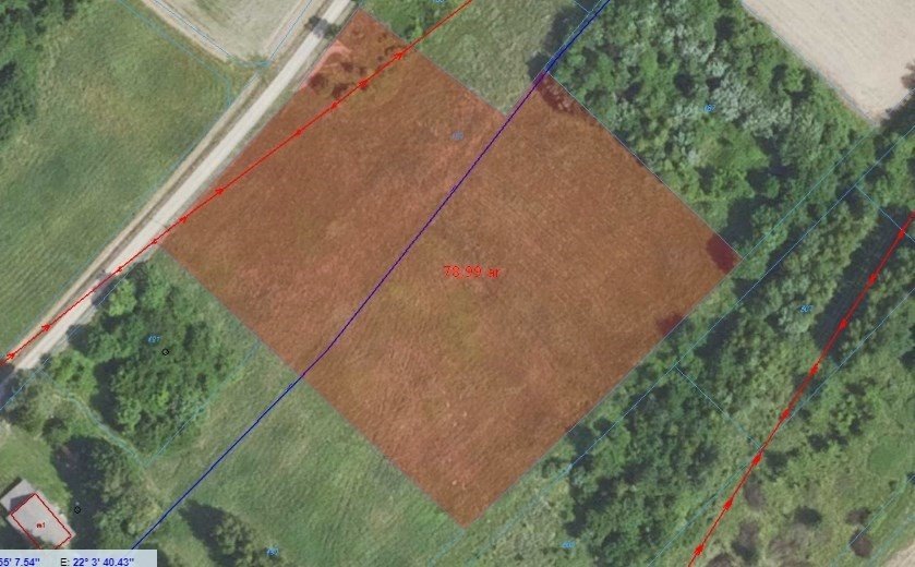 Działka rolna z potencjałem 78,99 ara w Borku Nowym Błażowa  7 899m2 Foto 1