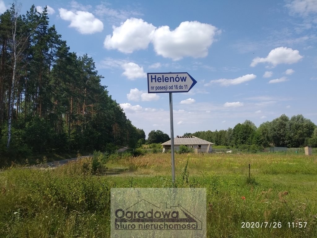 Działka budowlana na sprzedaż Helenów  6 544m2 Foto 1
