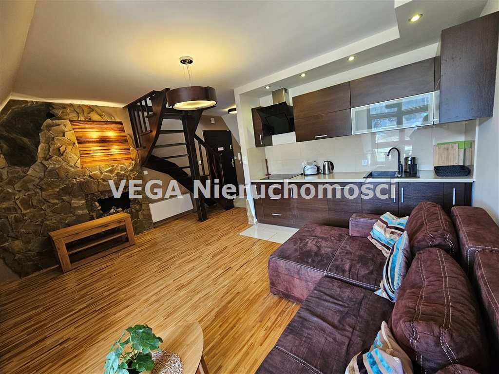 Dwupoziomowy apartament z widokiem na góry w Kościelisku Kościelisko  49m2 Foto 1