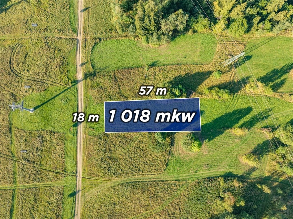 Na sprzedaż działka rolna 1018 m² w Bukowinie Tatrzańskiej Bukowina Tatrzańska  1 018m2 Foto 1