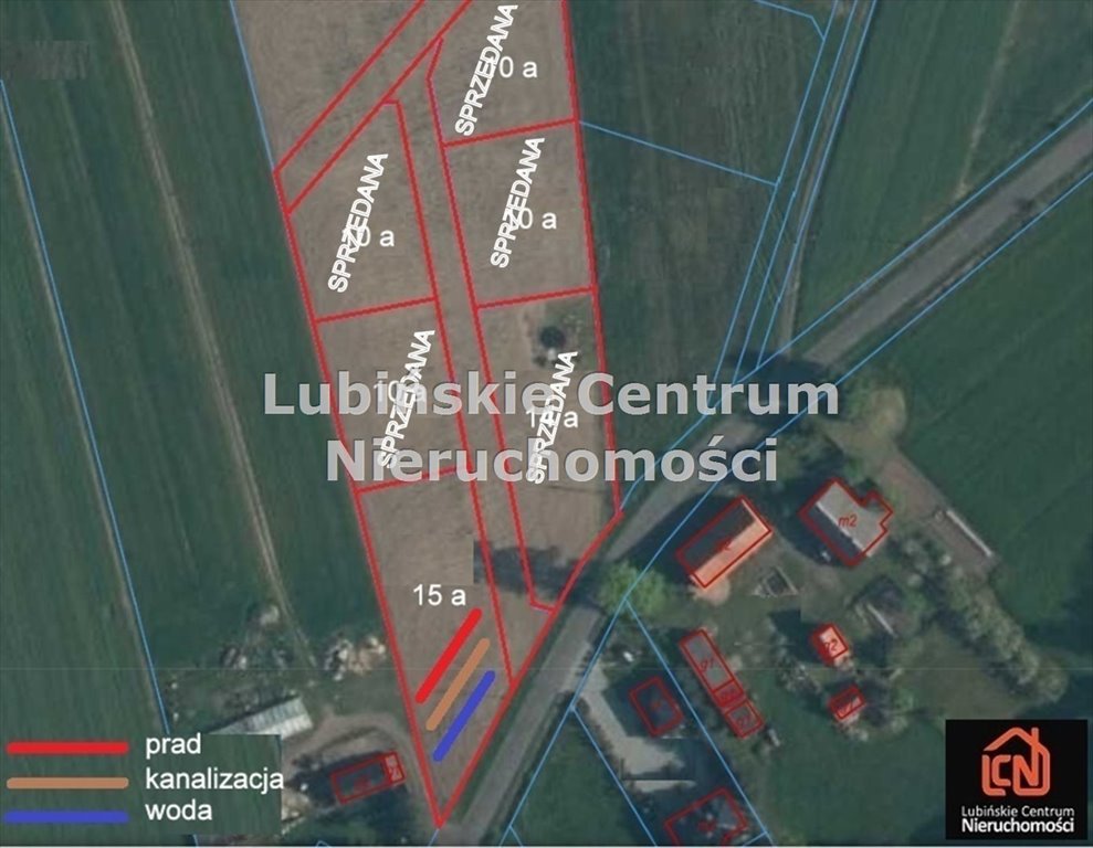 Działka budowlana 1500 m² z mediami i asfaltowym dojazdem Niemstów  1 500m2 Foto 1