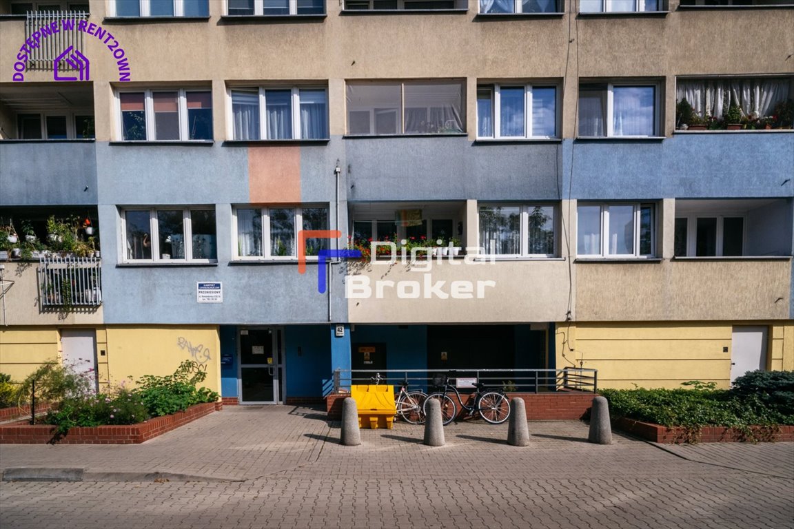 Mieszkanie trzypokojowe na sprzedaż Wrocław, Krzyki, Południe, Zielińskiego  46m2 Foto 19