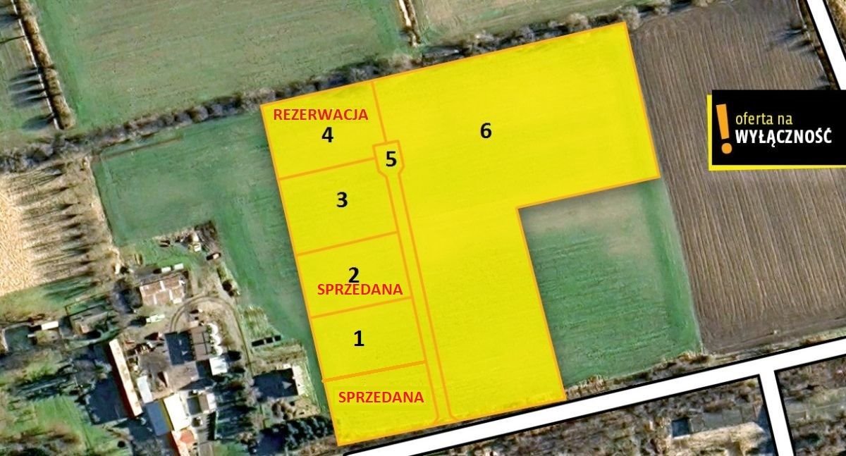 Działka budowlana na sprzedaż Bronowo  1 500m2 Foto 9