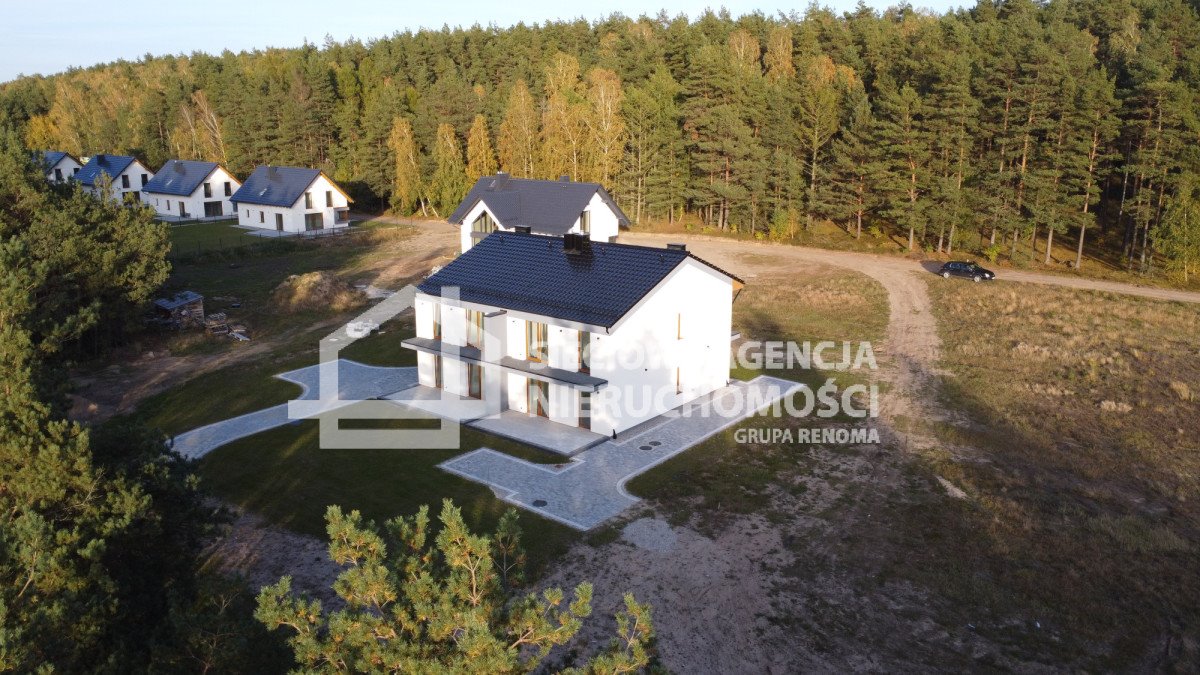 Nowoczesny dom 150 m2 w sercu Kaszub z klimatyzacją Stężyca  150m2 Foto 1