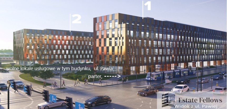 Lokal usługowy 215 m² w nowoczesnym kompleksie biurowym polecam! Kraków, Pawia  215m2 Foto 1