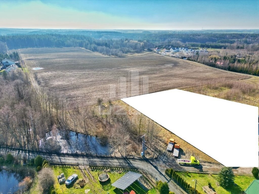Działka 3022 m² z stawem i mediami (Okole, Starogard Gdański) Okole, Brzozowa  3 022m2 Foto 1