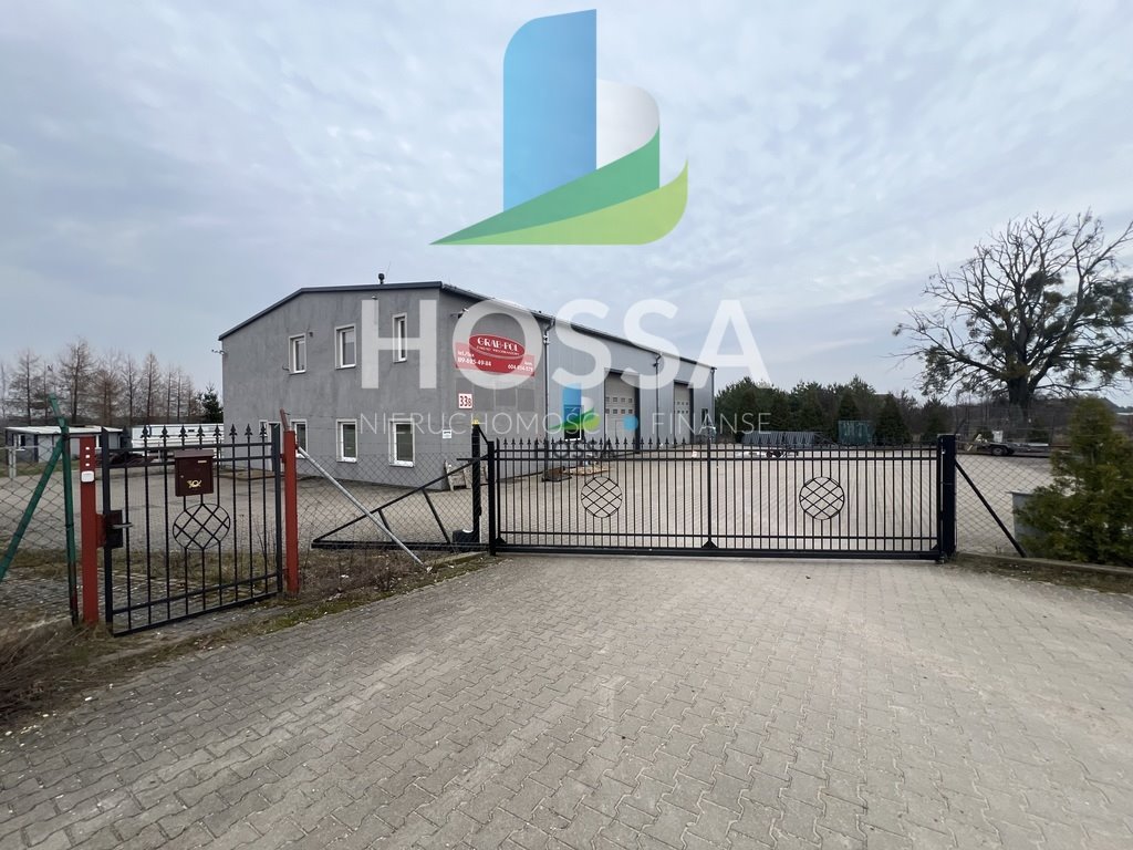 Przemysłowy kompleks 690 m2 z halą i biurem na sprzedaż Łyna  690m2 Foto 1