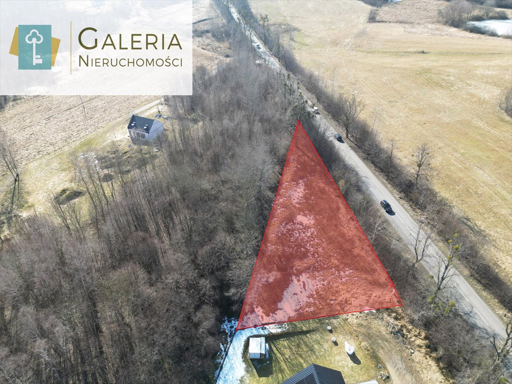 Działka pod dom w otoczeniu natury, 1307 m2, prąd i woda Elbląg, Królewiecka  1 307m2 Foto 1
