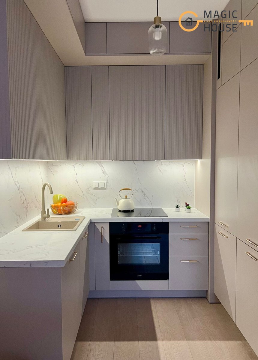 Nowoczesna kawalerka z ogródkiem na Morenie, gotowa do wprowadzenia Gdańsk, Morena Piecki-Migowo, Janusza Kusocińskiego  26m2 Foto 1