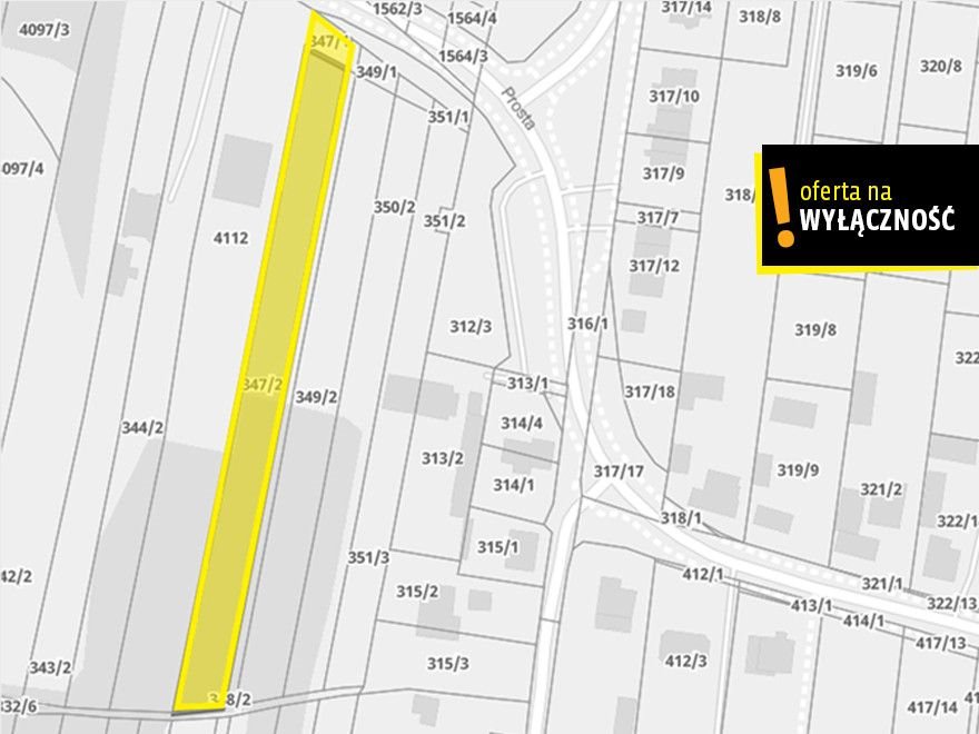 Działka budowlana na sprzedaż Kielce, Prosta  2 558m2 Foto 1