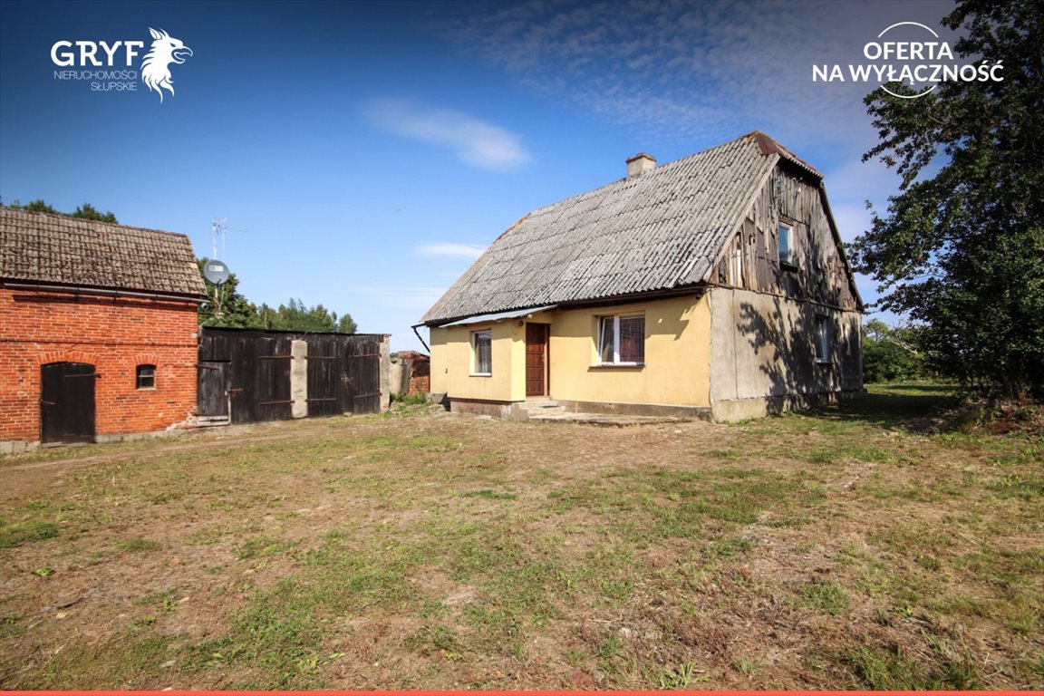 Dom wolnostojący 180 m2 z potencjałem, działka 1510 m2 Postomino  180m2 Foto 1