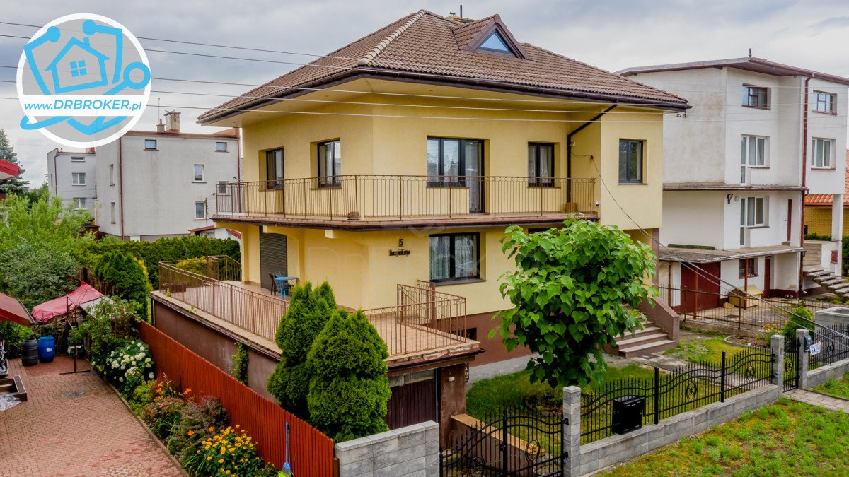 Do sprzedania przestronny dom 298 m² z garażem i ogrodem Białystok, Wygoda, Krzysztofa Kamila Baczyńskiego  299m2 Foto 1