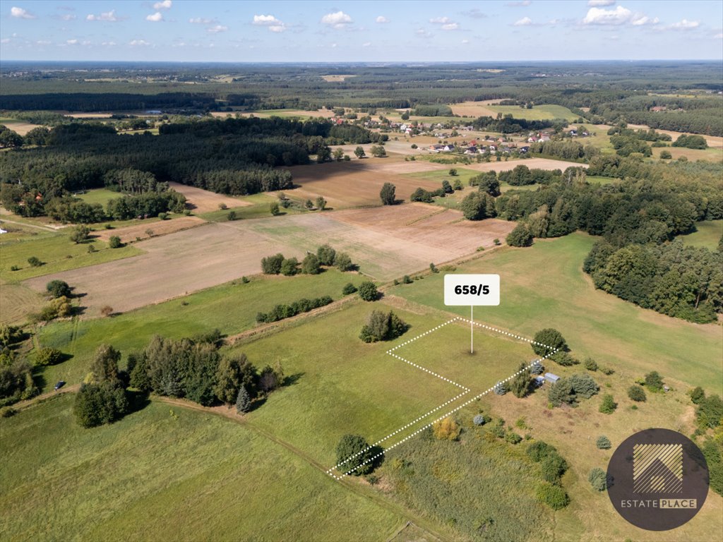 Urokliwa działka 2902 m² w Postolinie – prywatność i spokój Postolin  2 902m2 Foto 1