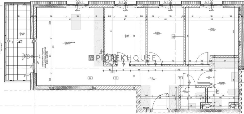 Mieszkanie czteropokojowe  na sprzedaż Warszawa, Wawer, Mieczysława Pożaryskiego  77m2 Foto 3