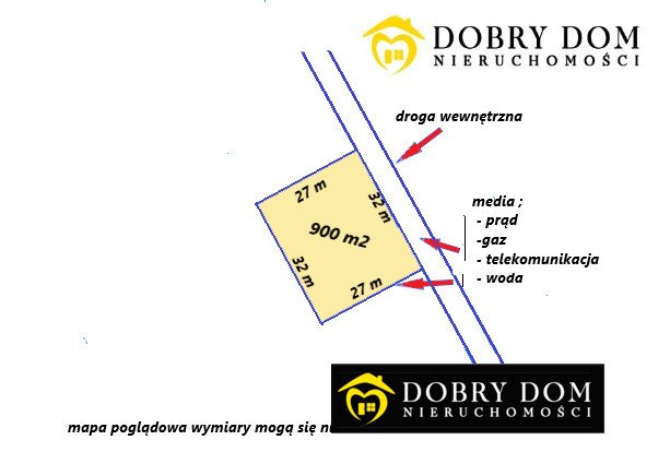 Działka budowlana na sprzedaż Hryniewicze  900m2 Foto 1