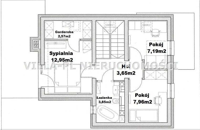 Dom na sprzedaż Łódź, Polesie, Jagodnica-Złotno  116m2 Foto 19