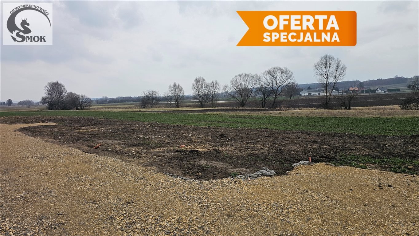 Działka 740 m² z mediami, spokojna okolica, Goszcza Goszcza  740m2 Foto 1