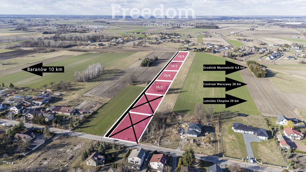 Zapraszam do zakupu działki 3000 m² w Kozery z dostępem do mediów Kozery, Urocza  3 000m2 Foto 1