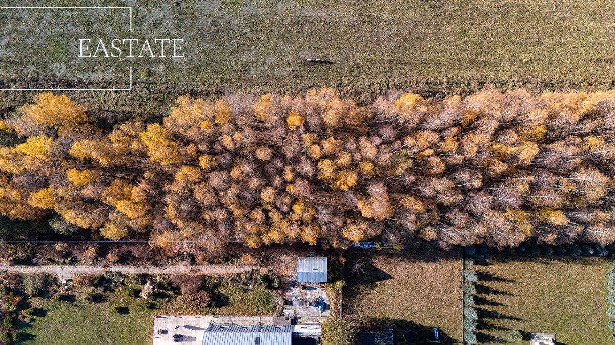 Działka budowlana 1326 m² z mediami i planem zagospodarowania Kaleń, Długa  1 326m2 Foto 1