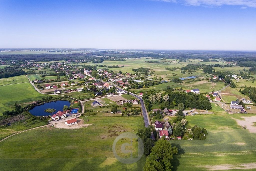 Działka 1667 m2 pod zabudowę jednorodzinną w Santocku Santocko  1 667m2 Foto 1