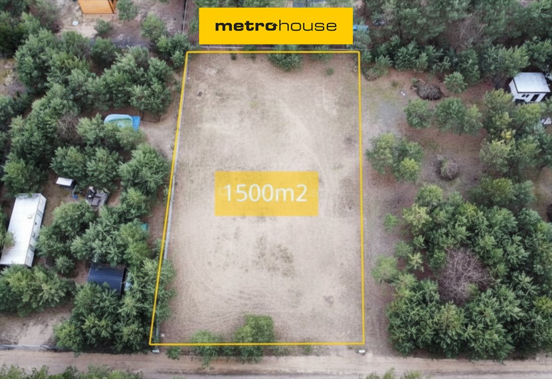 Na sprzedaż działka 1500 m² w Adamowie z dostępem do prądu Adamowo  1 500m2 Foto 1
