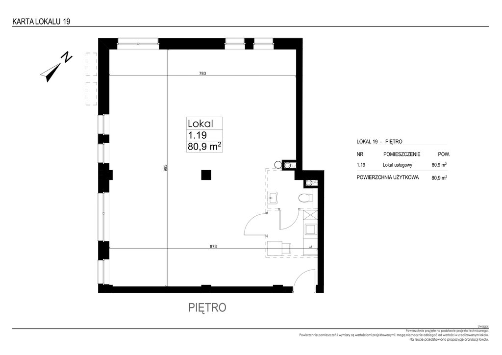 Lokal użytkowy na sprzedaż Poznań, Grunwald  80m2 Foto 2