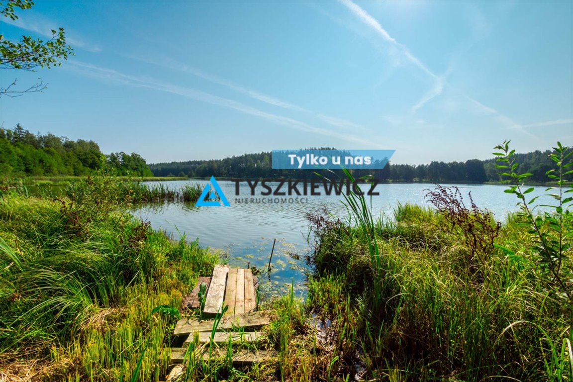 Działka nad jeziorem z własną linią brzegową 1,6 ha Sycowa Huta  16 186m2 Foto 1
