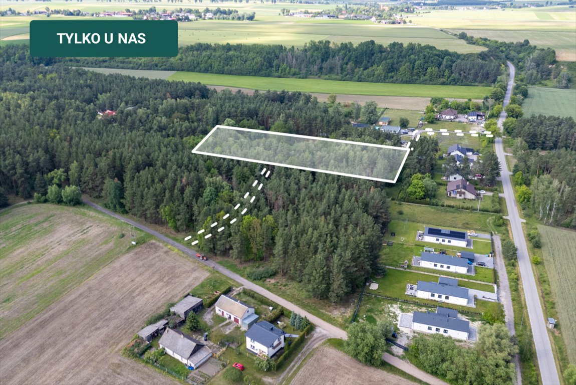 Działka budowlana na sprzedaż Łążyn  9 193m2 Foto 1