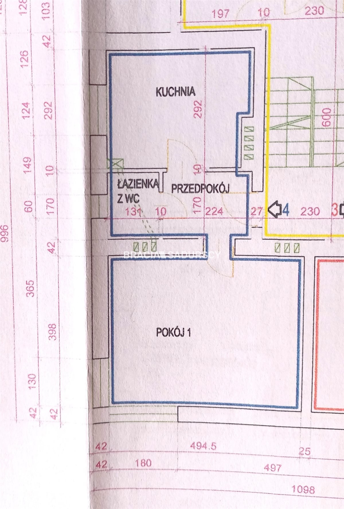 Lokal użytkowy na wynajem Kraków, Bronowice, Jerzego Samuela Bandtkiego  36m2 Foto 3