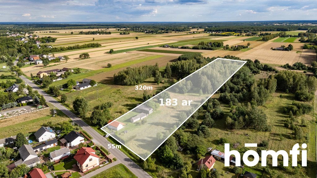 Działka 18 290 m² z zabudową i zadrzewieniem - polecam! Okrężnica  18 290m2 Foto 1