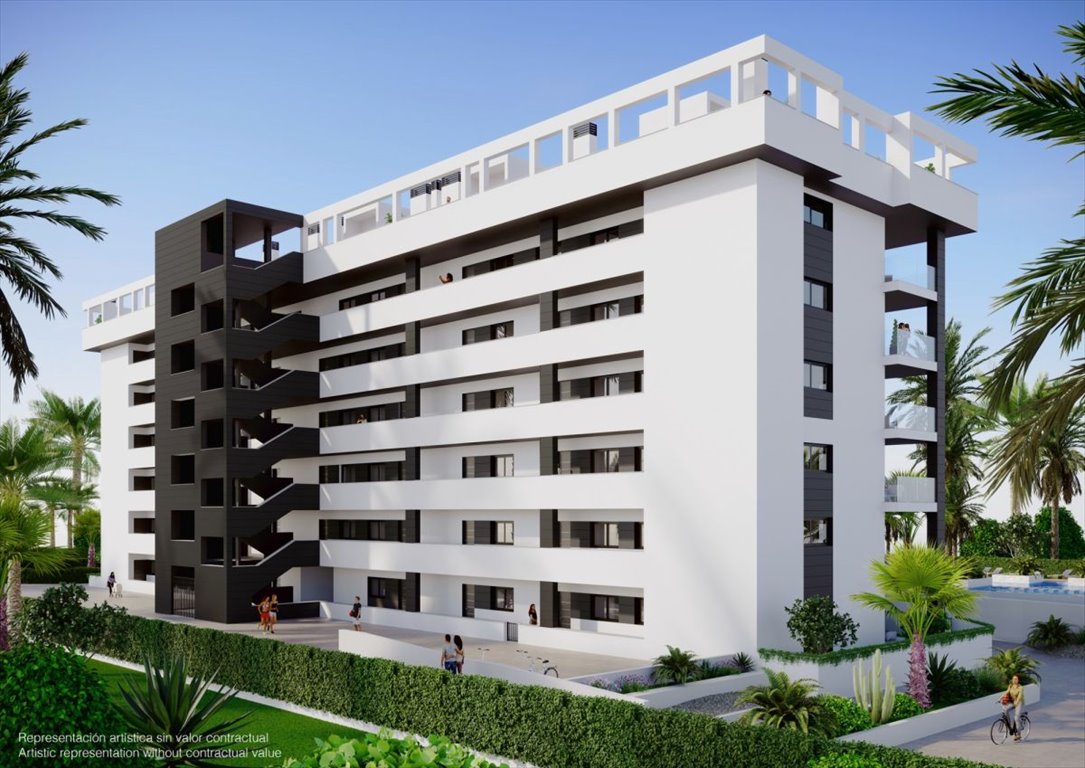 Zapraszam do luksusowych apartamentów z widokiem na morze w Torrevieja Hiszpania, Torrevieja, Rda. José Samper García  66m2 Foto 1