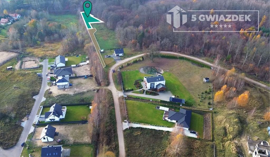 Działka 1414 m2 pod dom w spokojnej okolicy z dostępem do jeziora Szczecinek, Konwaliowa  1 414m2 Foto 1