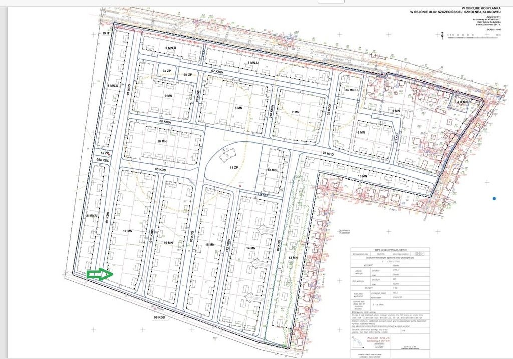 Na sprzedaż działka 1673 m² pod dom w lesie w Kobylance Kobylanka  1 673m2 Foto 1