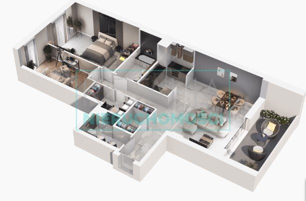 Mieszkanie trzypokojowe na sprzedaż Warszawa, Ursus  92m2 Foto 1