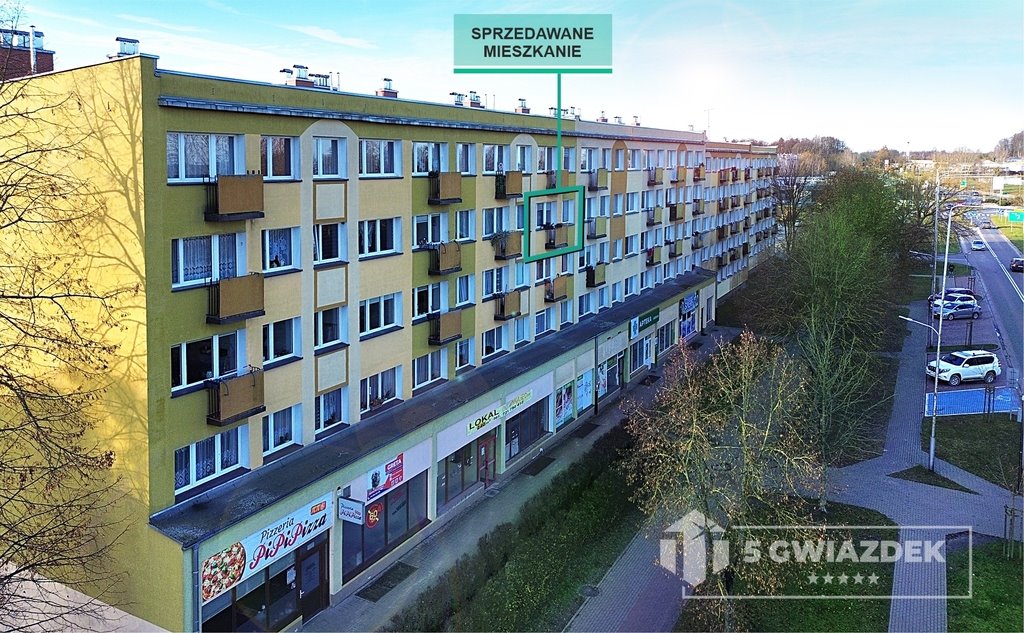 Mieszkanie trzypokojowe na sprzedaż Szczecinek, Koszalińska  47m2 Foto 18